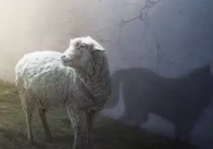 خونه گرگه بیرون میش